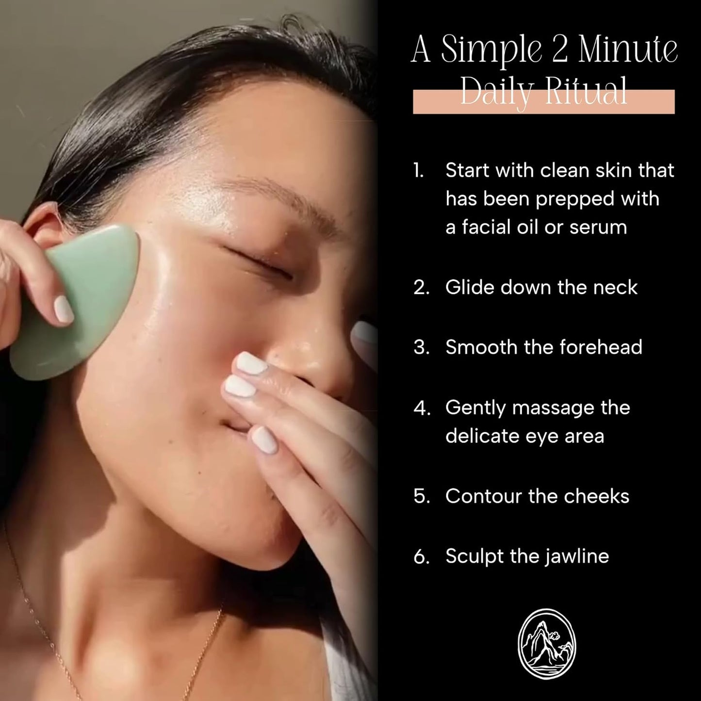 - the Jade Gua Sha Facial Lifting Tool | Face Sculpting Tool for Skin Care | Guasha Tool for Face and Body | Facial Massage Tools to Relieve Muscle Tension and Reduce Puffiness